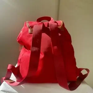 Coach | Bags | Coach Sawyer Canvas Leather Backpack Redtan  display picture 2